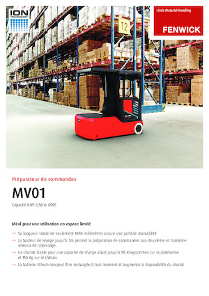 Orderverzameltrucks Linde MV01