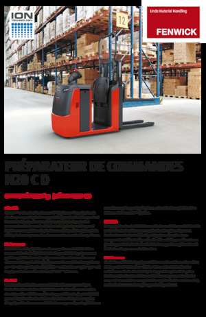 Orderverzameltrucks Linde N20C D