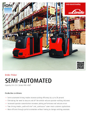 Orderverzameltrucks Linde N20SA