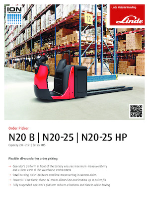 Orderverzameltrucks Linde N25HP