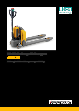 Meelooppallettruck Jungheinrich AME 15