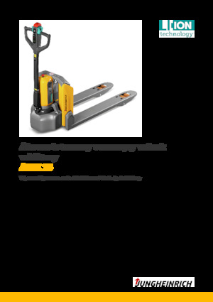 Meelooppallettruck Jungheinrich AME 15