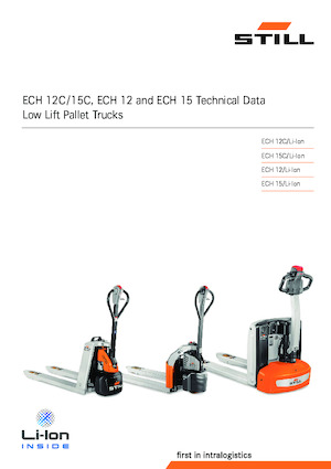 Meelooppallettruck Still ECH 15C