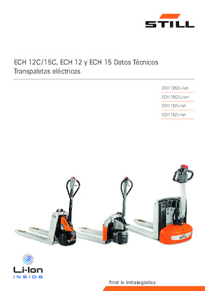 Meelooppallettruck Still ECH 15C