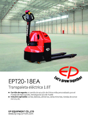 Meelooppallettruck EP EPT20-18EA