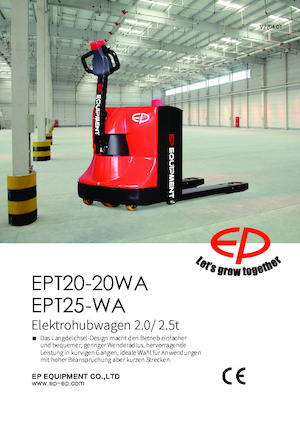 Meelooppallettruck EP EPT20-20WA
