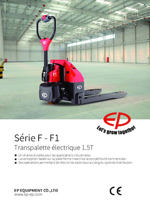Meelooppallettruck EP F1