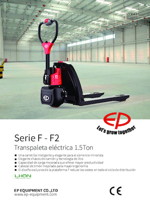 Meelooppallettruck EP F2
