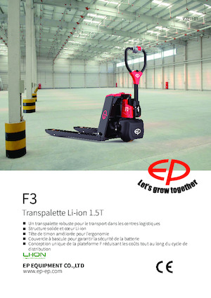 Meelooppallettruck EP F3