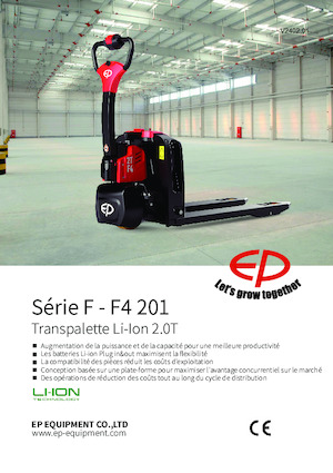Meelooppallettruck EP F4 201