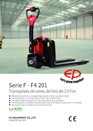 Meelooppallettruck EP F4 201