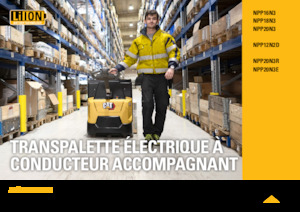 Meelooppallettruck Caterpillar NPP20N3