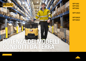 Meelooppallettruck Caterpillar NPP20N3