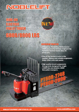 Meelooppallettruck Noblelift PT80R