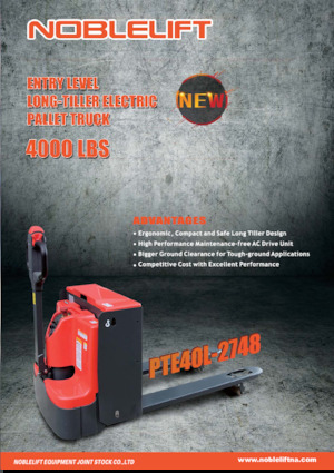 Meelooppallettruck Noblelift PTE40L