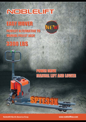 Meelooppallettruck Noblelift SPTE33Li