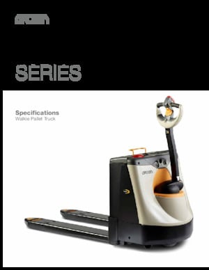 Meelooppallettruck Crown WP 3245