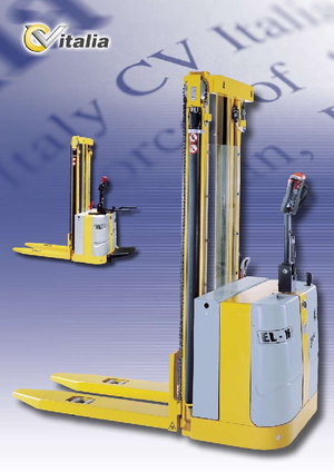 Pallet Stackers Sta op Rider Platform CVitalia EL 16-26 P