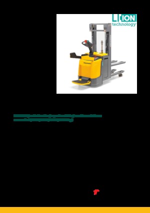 Pallet Stackers Sta op Rider Platform Jungheinrich ERC 212z