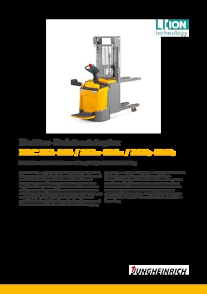 Pallet Stackers Sta op Rider Platform Jungheinrich ERC 214 