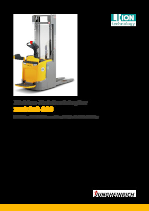 Pallet Stackers Sta op Rider Platform Jungheinrich ERC 220 