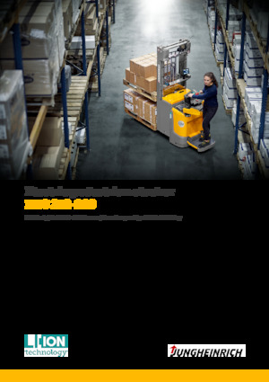 Pallet Stackers Sta op Rider Platform Jungheinrich ERC 220