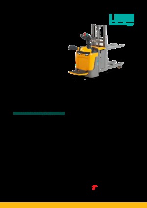 Pallet Stackers Sta op Rider Platform Jungheinrich ERD 120