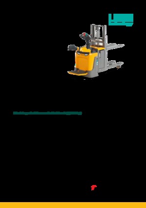 Pallet Stackers Sta op Rider Platform Jungheinrich ERD 120