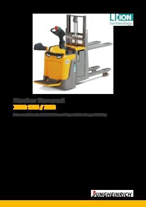 Pallet Stackers Sta op Rider Platform Jungheinrich ERD 120