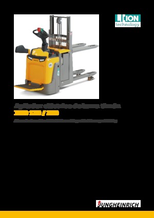 Pallet Stackers Sta op Rider Platform Jungheinrich ERD 220