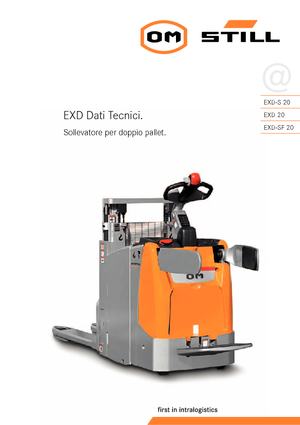 Walkie stapelaars Still EXD-SF 20