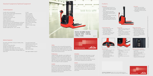 Walkie stapelaars Linde L 12 AS 2924 S