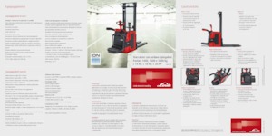 Walkie stapelaars Linde L14AP