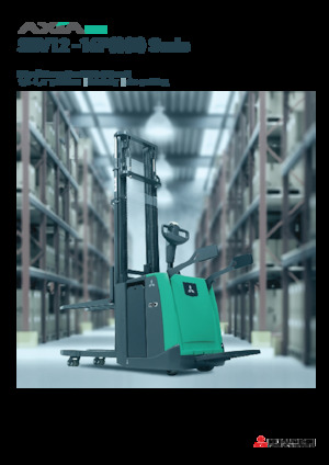 Pallet Stackers Sta op Rider Platform Mitsubishi SBV16P(I)