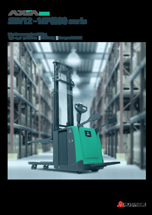 Pallet Stackers Sta op Rider Platform Mitsubishi SBV16P(I)