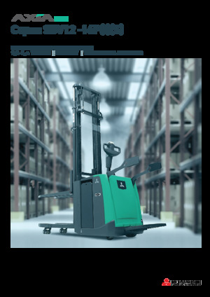 Pallet Stackers Sta op Rider Platform Mitsubishi SBV16P(I)