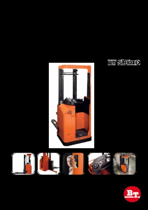 Pallet Stackers Sta op Rider Platform BT SSE 135 L 