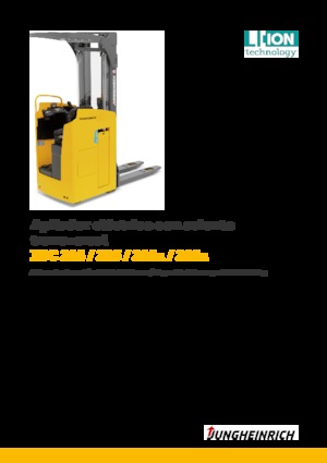 Pallet stapelaars zittende bestuurder Jungheinrich ESC 214