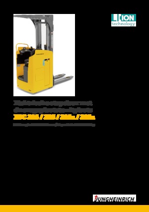 Pallet stapelaars zittende bestuurder Jungheinrich ESC 214