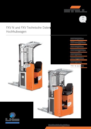 Pallet stapelaars zittende bestuurder Still FXV 16 N