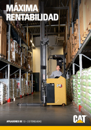 Pallet stapelaars zittende bestuurder Caterpillar NSS20N2S