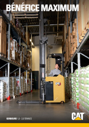 Pallet stapelaars zittende bestuurder Caterpillar NSS20N2S