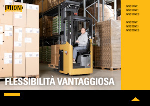 Pallet stapelaars zittende bestuurder Caterpillar NSS20N2S