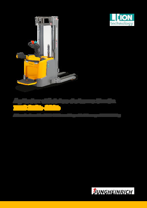 Pallet Stackers Sta op Rider Platform Jungheinrich ERC 212b