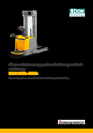 Pallet Stackers Sta op Rider Platform Jungheinrich ERC 212b