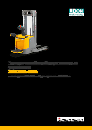 Pallet Stackers Sta op Rider Platform Jungheinrich ERC 212b