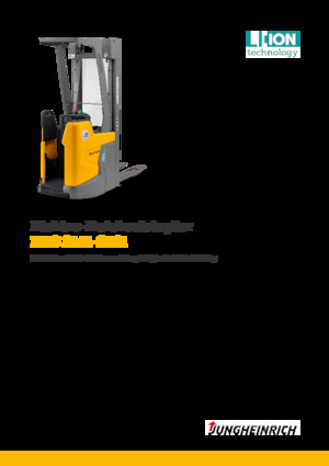 Pallet Stackers Sta op Rider Platform Jungheinrich ERC 214i