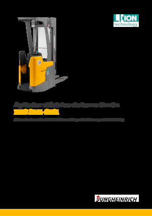 Pallet Stackers Sta op Rider Platform Jungheinrich ERC 214i