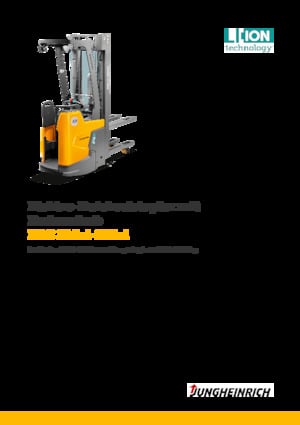 Pallet Stackers Sta op Rider Platform Jungheinrich ERC 214zi