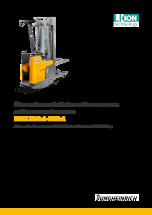 Pallet Stackers Sta op Rider Platform Jungheinrich ERC 214zi